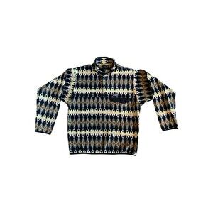 Rare Patagonia Synchilla Mens M Forest Carpet T Snap AOP Fleece Limited Edition